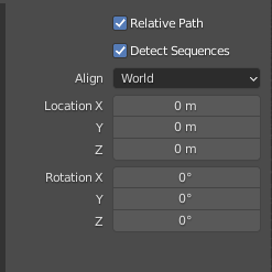 check the Relative Path box in the far right-hand side