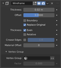 Wireframe Modifier Tools
